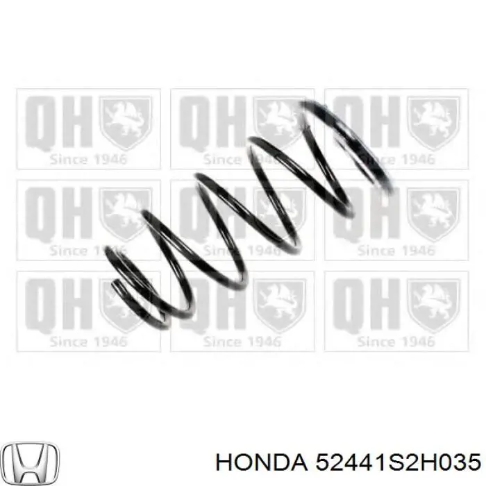 52441S2H035 Honda Пружина задня, ліва