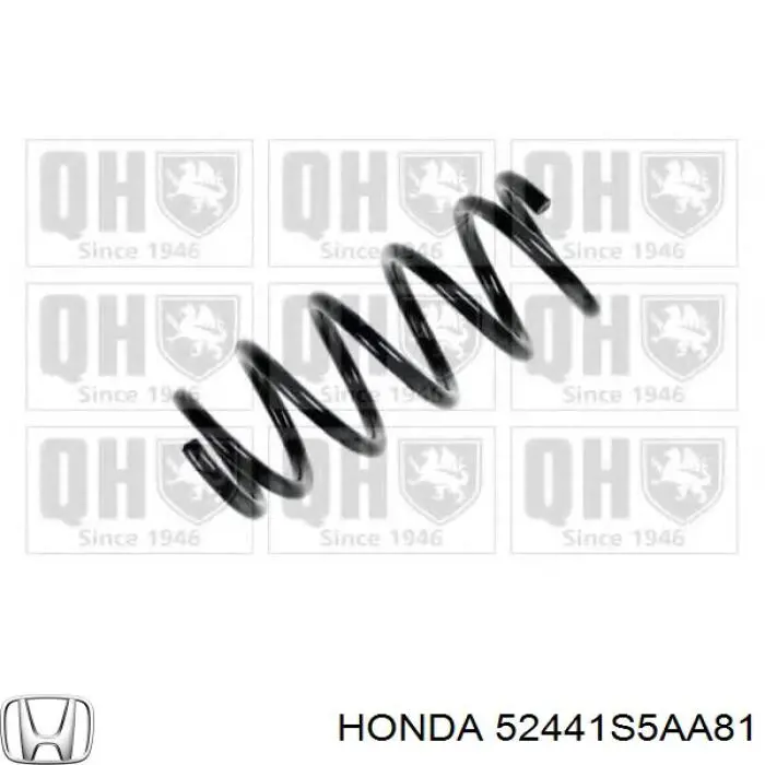 Пружина задня Honda 52441S5AA81 ціна, від 29.98 USD