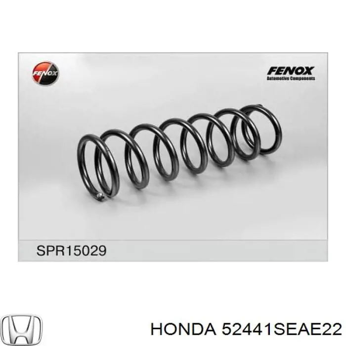 52441SEAE22 Honda Пружина підвіски задня