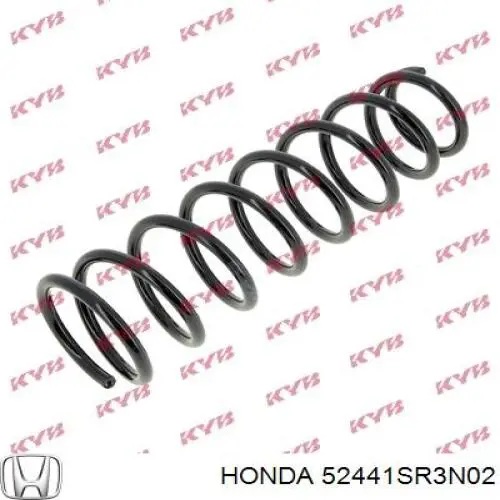Задні пружини 52441SR3N02 Honda