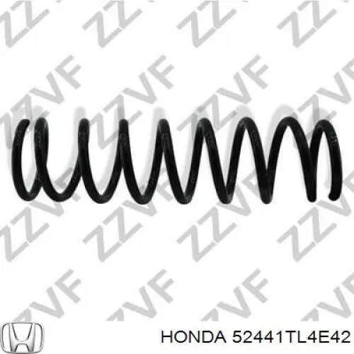52441TL4E42 Honda Пружина підвіски задня