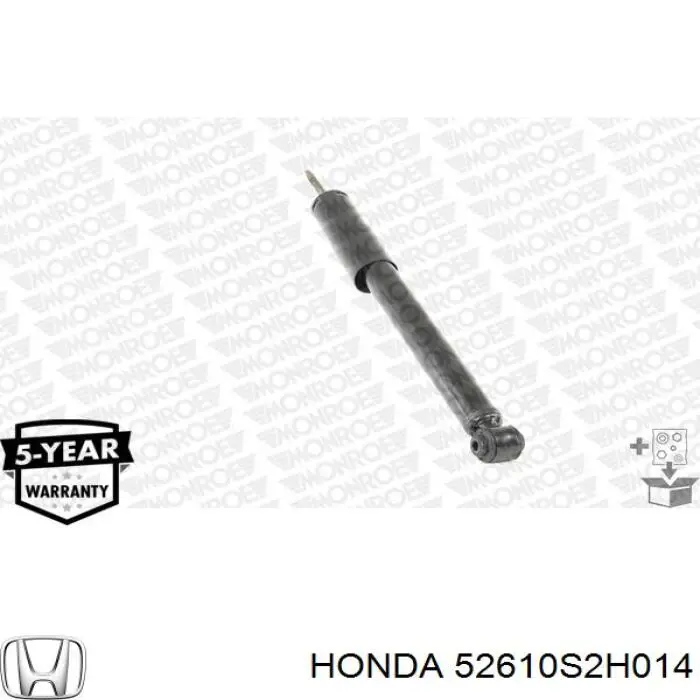 Амортизатор задній Honda 52610S2H014 ціна, від 61.45 USD