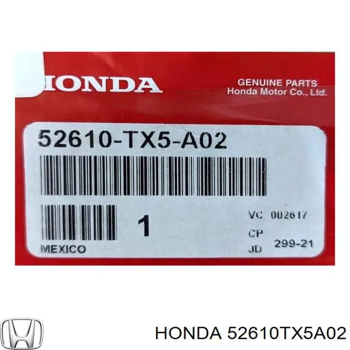 Купити 52610TX5A02 Honda Стійка амортизатора задня