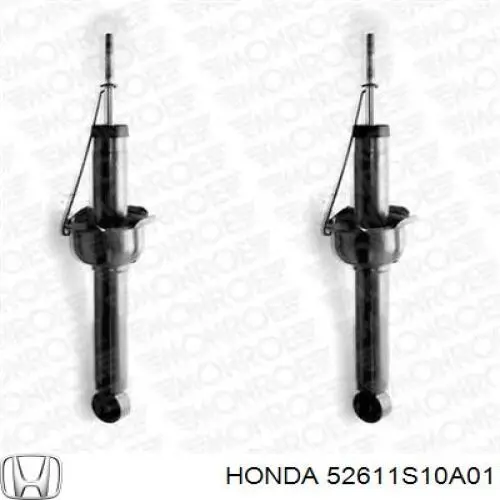 Амортизатор задній Honda 52611S10A01 ціна, від 33.15 USD