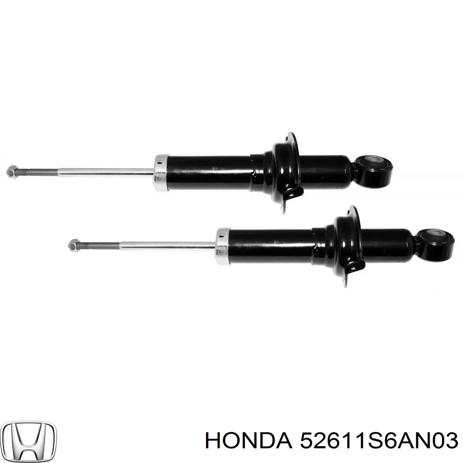 Амортизатор задній Honda 52611S6AN03 ціна, від 25.40 USD