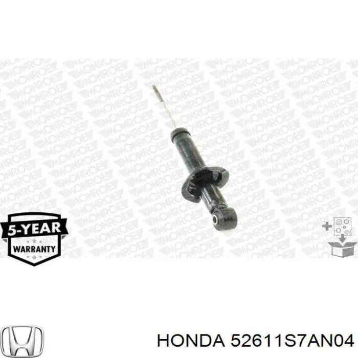 52611S7AN04 Honda Амортизатори задні