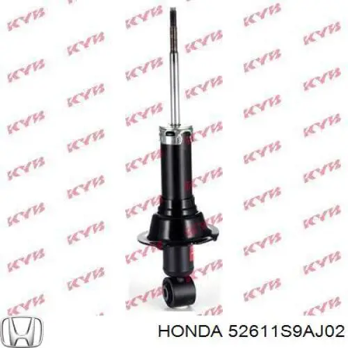 Амортизатор задній Honda 52611S9AJ02 ціна, від 100.03 USD