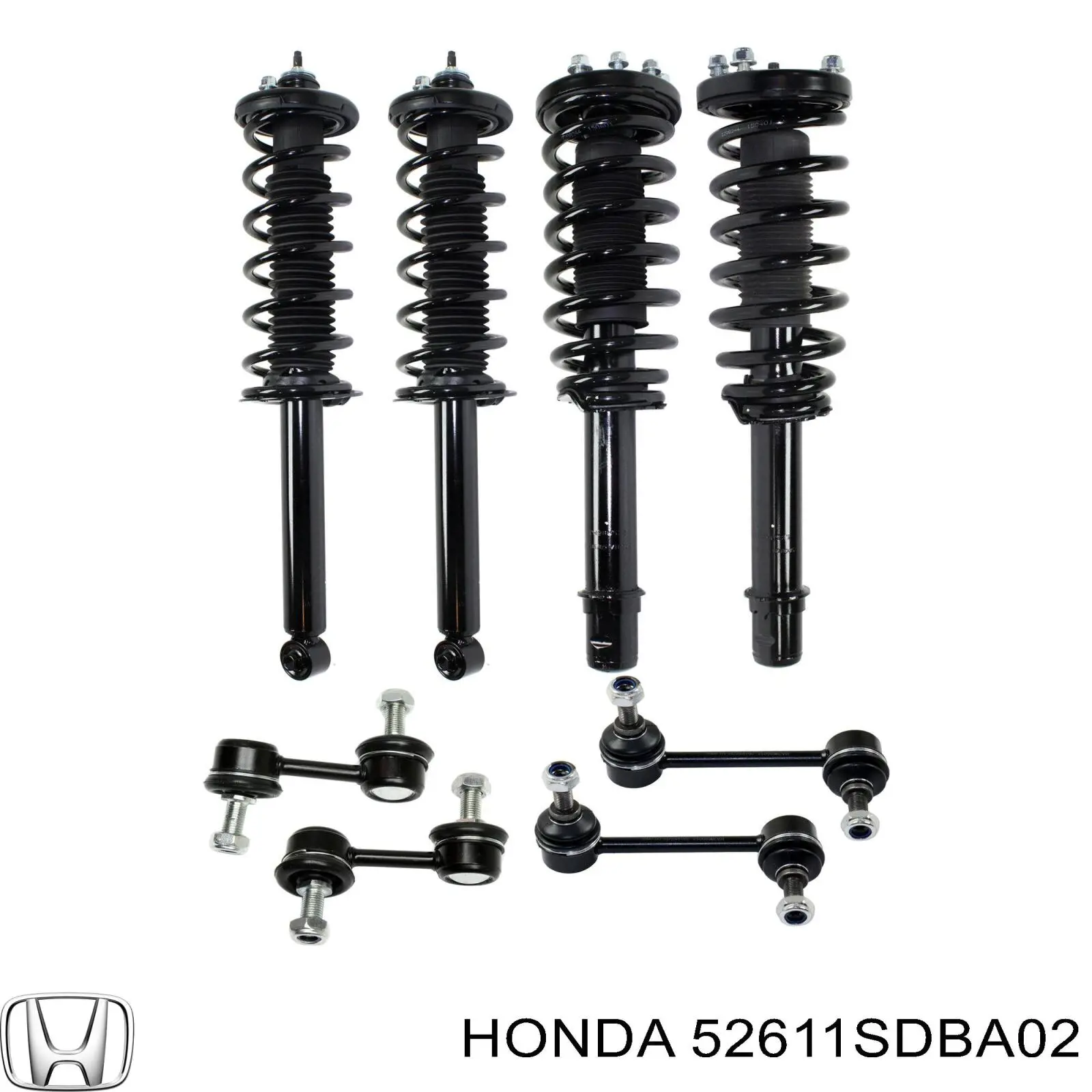 Купити 52611SDAA03 Honda Стійка амортизатора задня