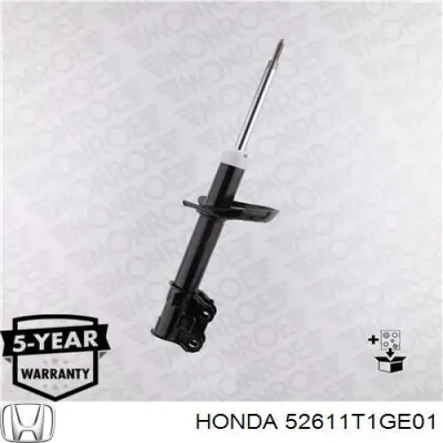 Амортизатор задній 52611T1GE01 Honda