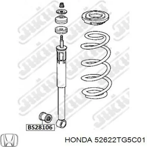 52622TG5C01 Honda Сайлентблок амортизатора заднього