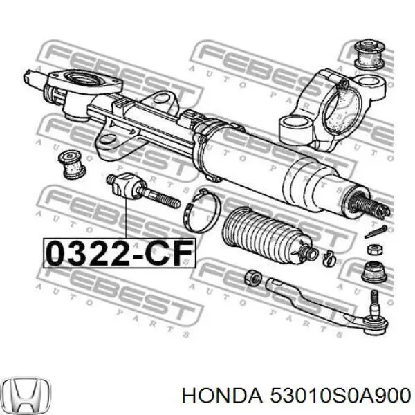 Тяга рульова Honda 53010S0A900