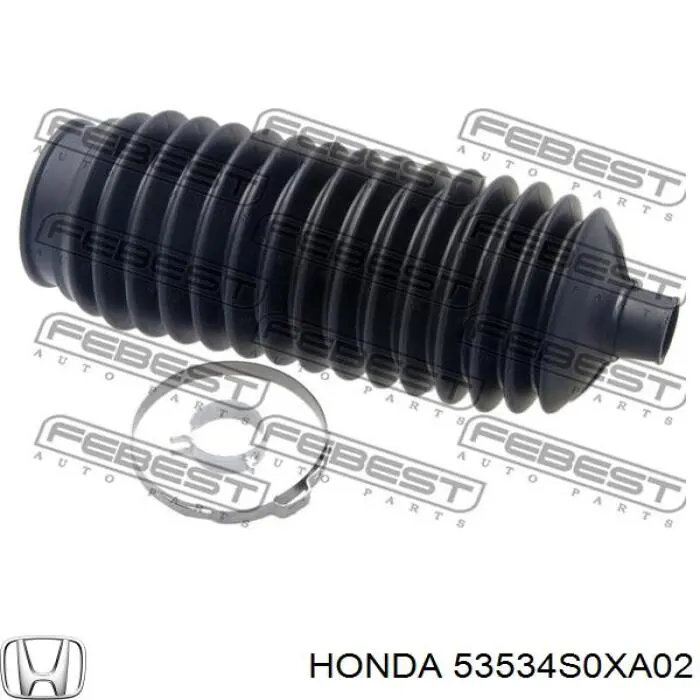Пильник рульової тяги Honda 53534S0XA02 ціна, від 12.69 USD
