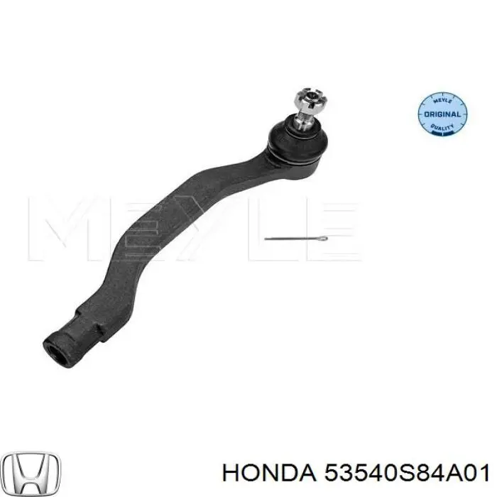 Накінечник рульової тяги, зовнішній Honda 53540S84A01