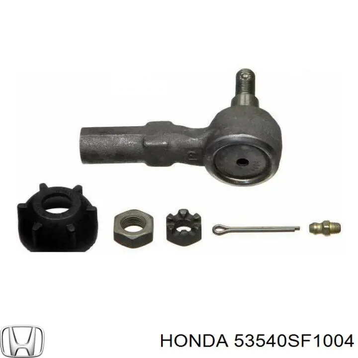 44484 - наконечник рулевой нак-к ceho-09, prelude (86.10-) b20a4/ 3, b20a7, b20a5/ 7/ 9. на Honda Prelude III 