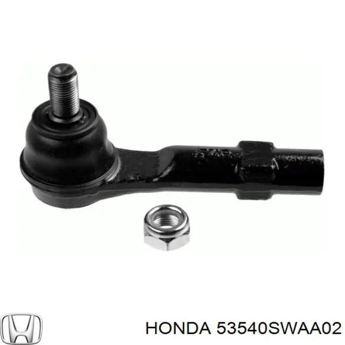 Наконечник рульовий Honda 53540SWAA02 ціна, від 15.50 USD