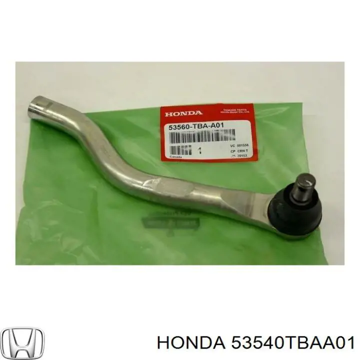 Наконечник рульовий Honda 53540TBAA01 ціна, від 21.73 USD