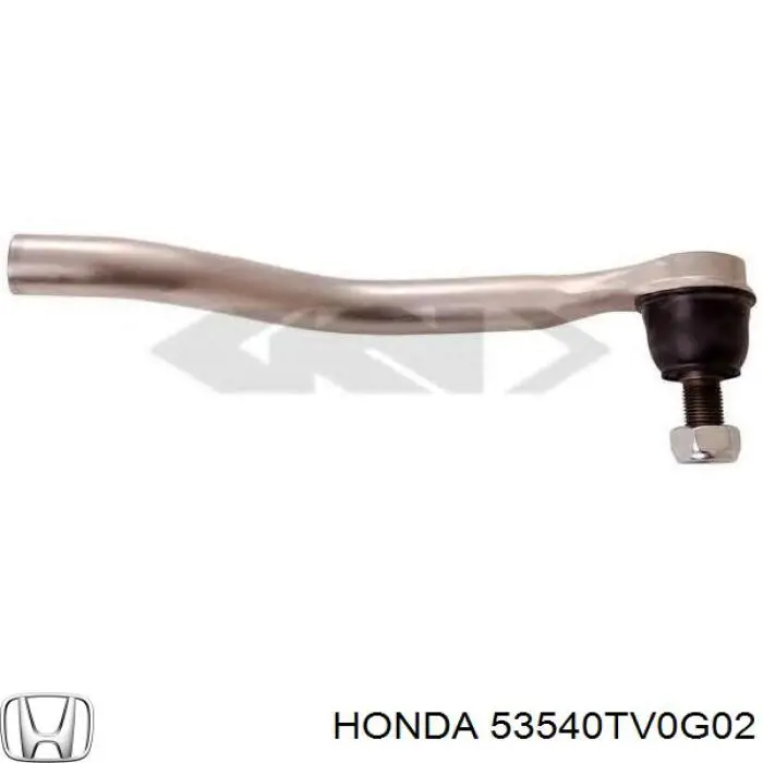53540TV0G02 Honda Зовнішній наконечник рульової тяги