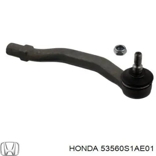 Накінечник рульової тяги, зовнішній Honda 53560S1AE01