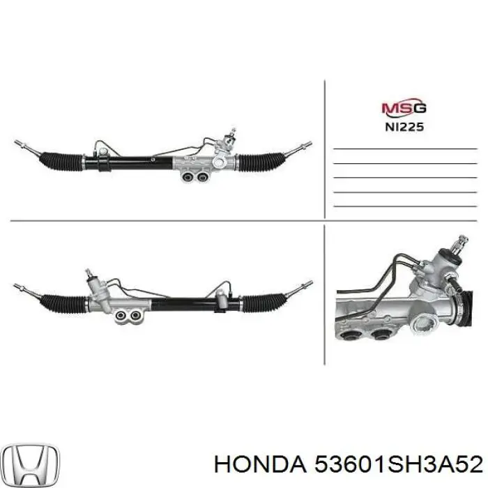 Купити R2192 Motorherz Рульова рейка