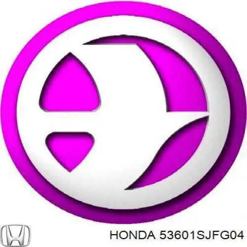 53601SJFG07 Honda рейка рульова