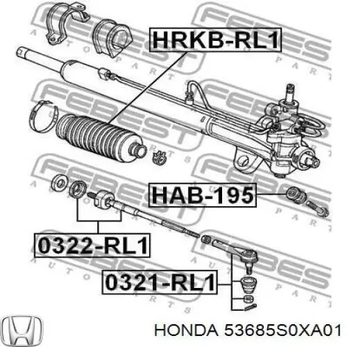 53685S0XA01 Honda 