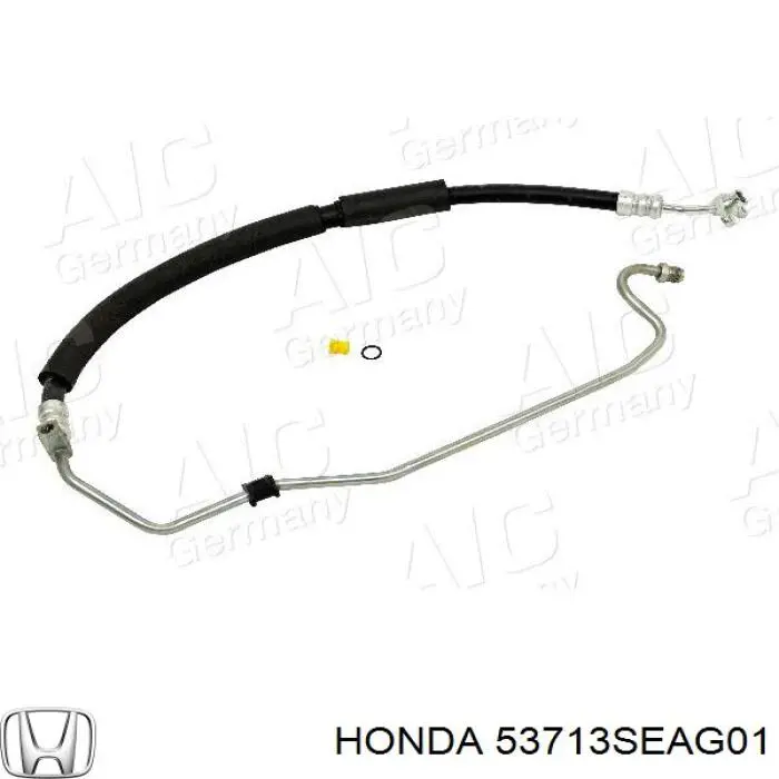 Купити 53713SEAG01 Honda Шланг ГПК, високого тиску рейки керма