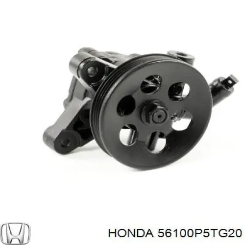 56100P5TG20 Honda насос гідропідсилювача керма (гпк)