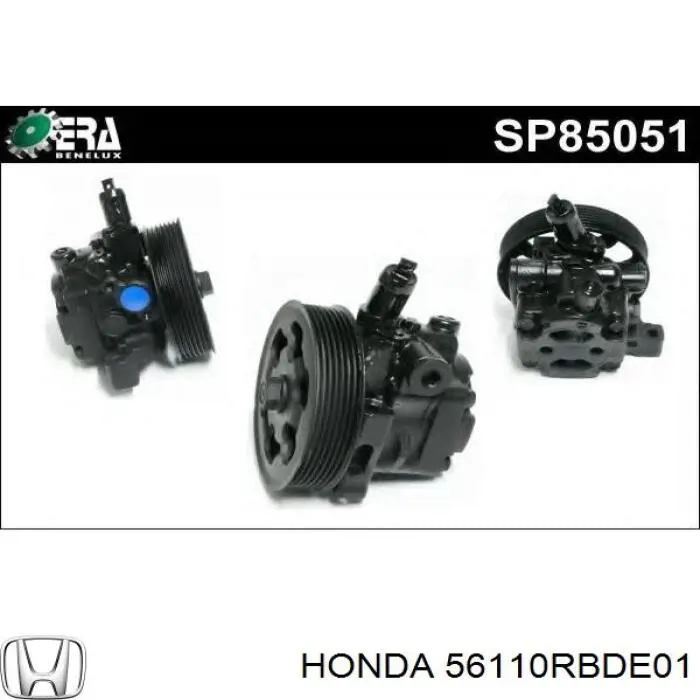 56110RBDE01 Honda насос гідропідсилювача керма (гпк)