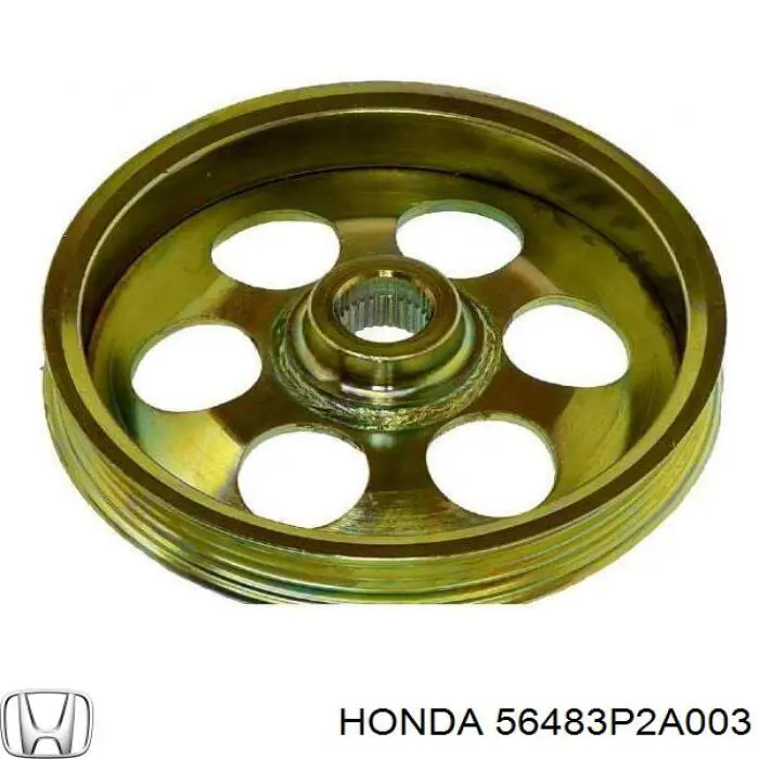 Шків насосу гідропідсилювача керма (ГПК) Honda 56483P2A003 ціна, від 42.01 USD