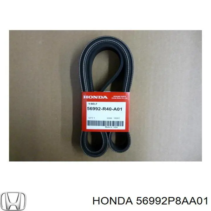 Ремінь кондиціонера Honda 56992P8AA01