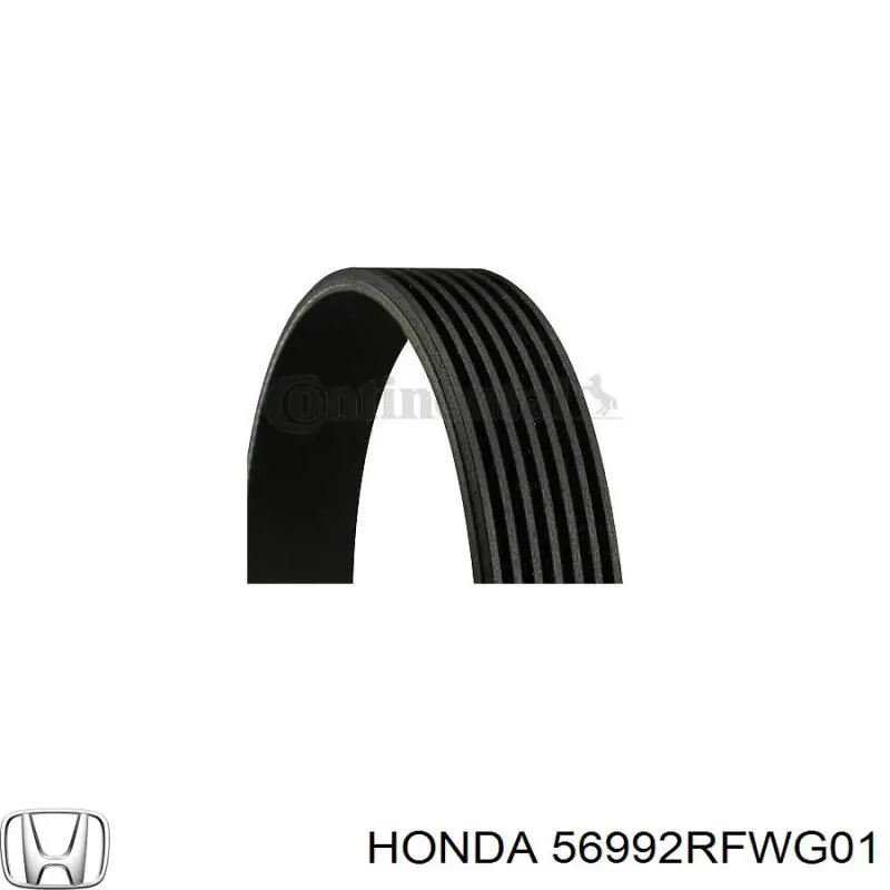 Купити 56992RFWG01 Honda Ремінь генератора