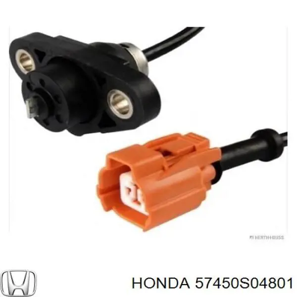 Датчик антиблокувальної системи гальмування Honda 57450S04801 ціна, від 50.71 USD