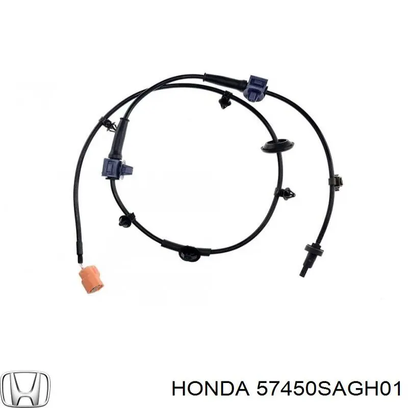 57450SAGH01 Honda Датчик АБС (ABC) передній, правий