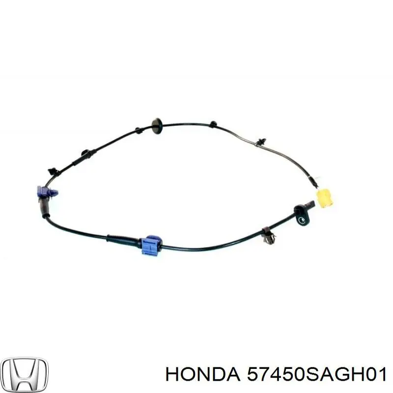 57450SAGH01 Honda датчик абс (abs передній, правий)