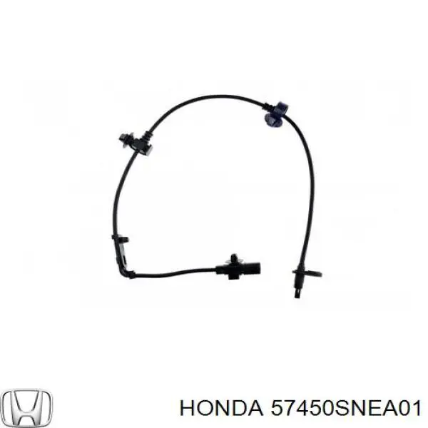 Датчик антиблокувальної системи гальмування Honda 57450SNEA01 ціна, від 29.64 USD