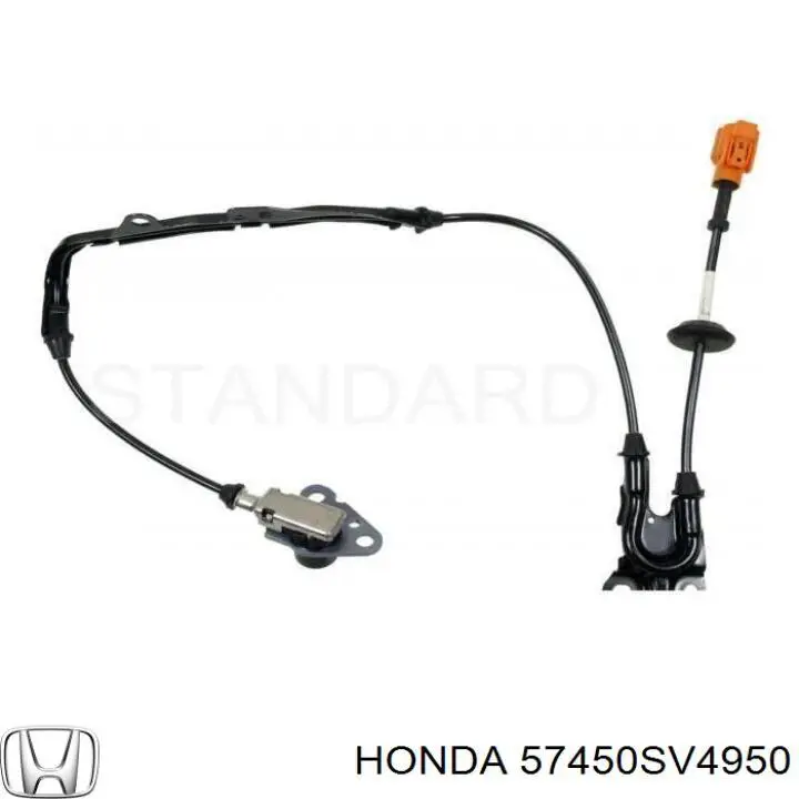 57450SV4950 Honda датчик абс (abs передній, правий)
