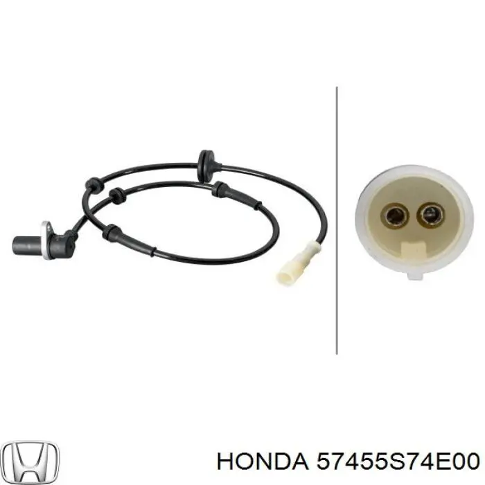 57455S74E00 Honda Датчик ABS передній лівий