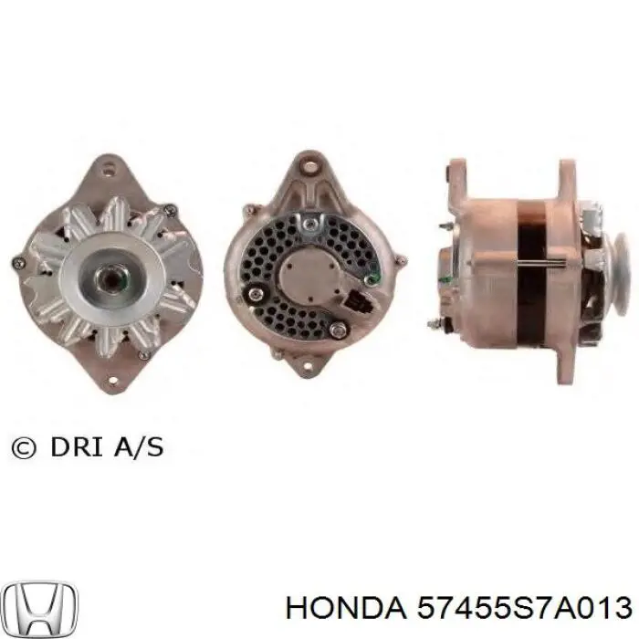 57455S7A013 Honda датчик абс (abs передній, лівий)
