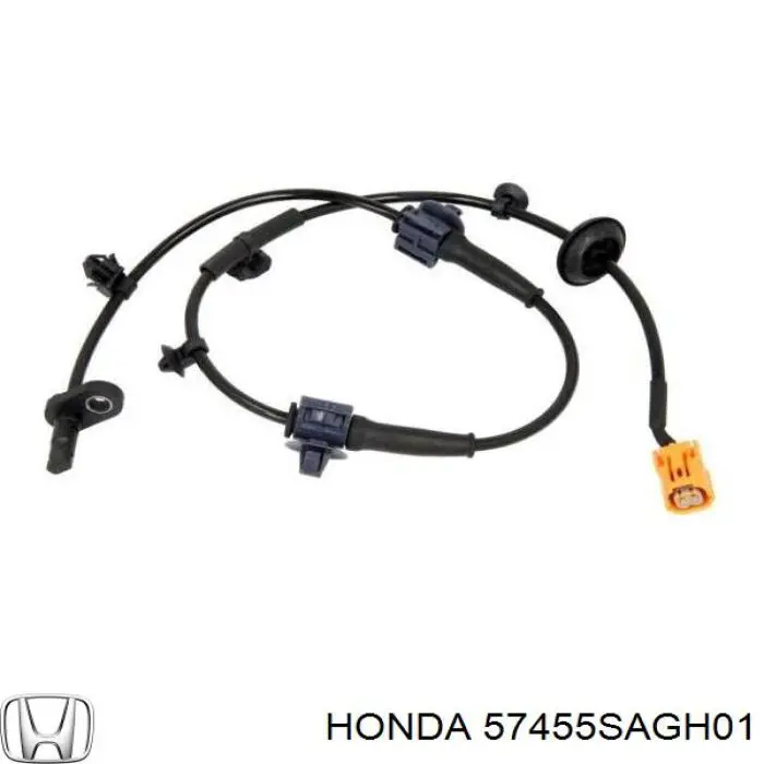 57455SAGH01 Honda датчик абс (abs передній, лівий)