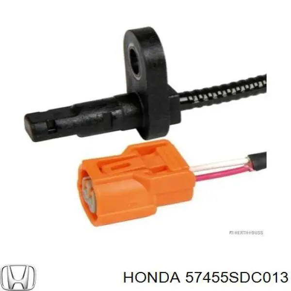 Купити 57455SDC013 Honda Датчик АБС (ABS) передній, лівий