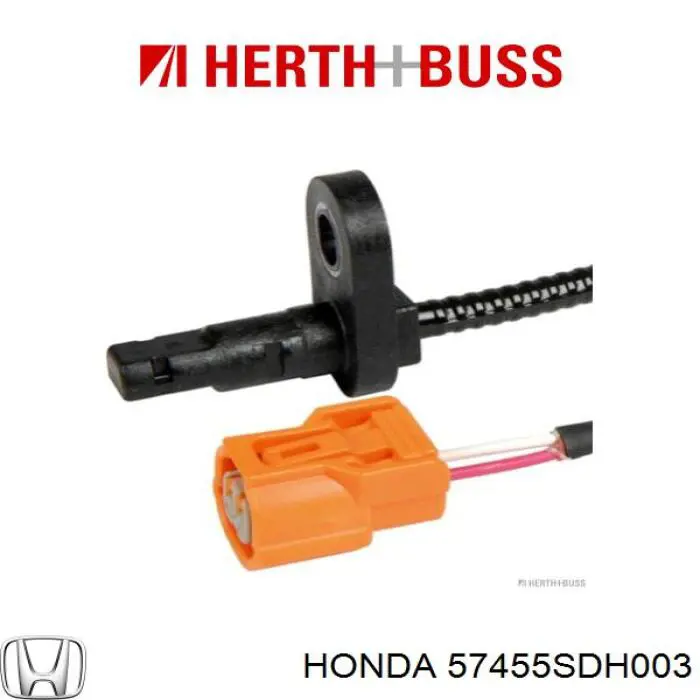 Купити 57455SDH003 Honda Датчик АБС (ABS) передній, лівий