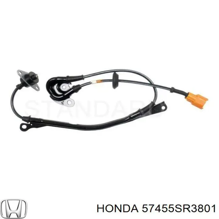 57455SR3801 Honda датчик абс (abs передній, лівий)