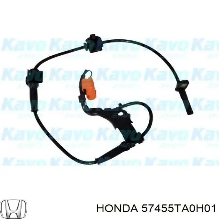 57455TA0H01 Honda Датчик АБС (ABC) передній, лівий