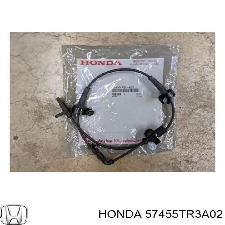 Купити 57455TR3A02 Honda Датчик АБС (ABS) передній, лівий