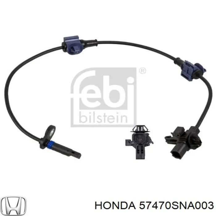 Датчик ABS задній правий Honda 57470SNA003 ціна, від 11.42 USD