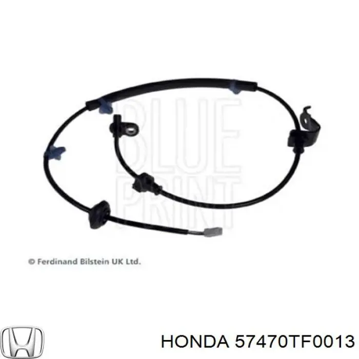57470TF0013 Honda Датчик АБС (ABS) задній правий