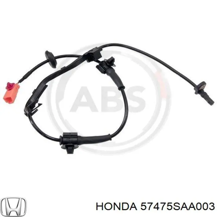 57475SAA003 Honda Датчик ABS задній лівий