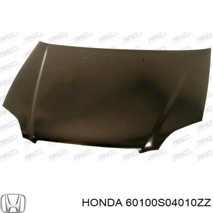 Капот на Honda Civic 