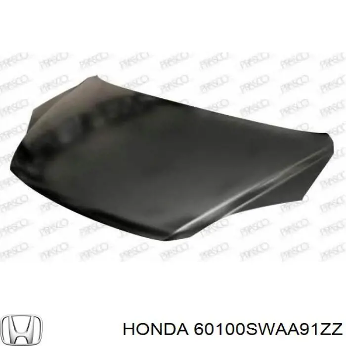 Капот на Honda CR-V III 