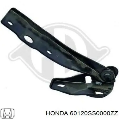 Петля капота, права Honda Prelude 5 (BB) (Хонда Прелюд)